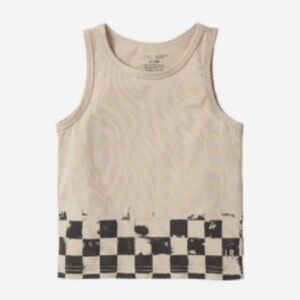 Little Bipsy Check Tank Toddler Boys 2-3T New NWT